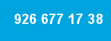 926 677 17 38